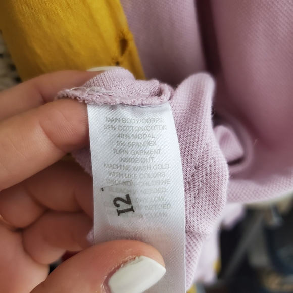 Zella Size XS Pink Lounge Workout Long Sleeve Tee--r - Picture 4 of 4